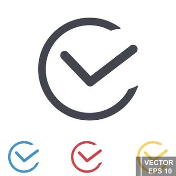 The icon. Set. Isolated on white background. For your design. Stockillustratie
