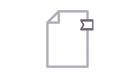 Icon of a shopping basket on a file folder, representing the categorization.. Stock Footage 334834196
