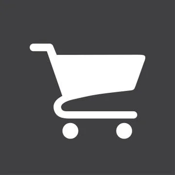 Icon of shopping chart Stock Illustration