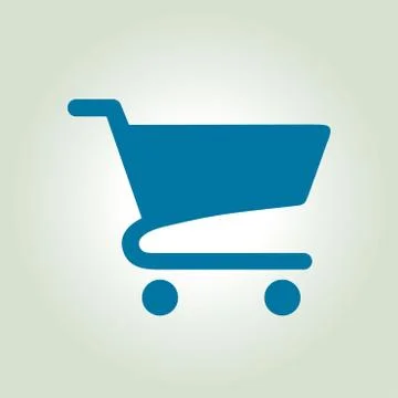 Icon of shopping chart Illustrazione stock