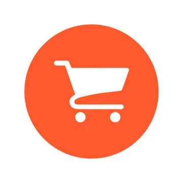 Icon of shopping chart. Stock Illustration