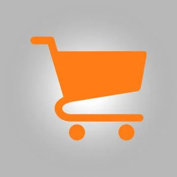 Icon of shopping chart. Stock Illustration