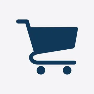 Icon of shopping chart. Stock Illustration