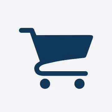 Icon of shopping chart. Stock Illustration