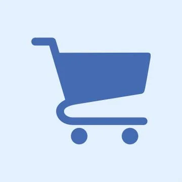 Icon of shopping chart. Stock Illustration