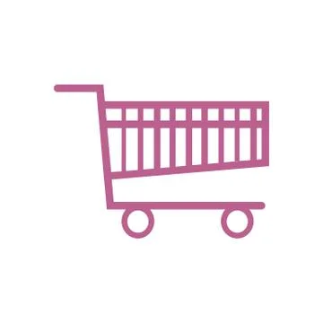 Icon of shopping chart. Stock Illustration