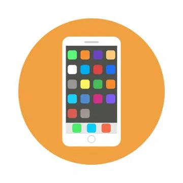Icon smartphone Stock Illustration