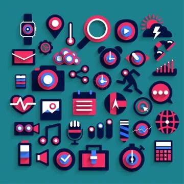 Icon Smartwatch Stock Illustration