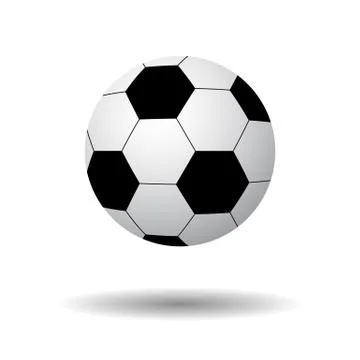 Icon of soccer ball Stock Illustration