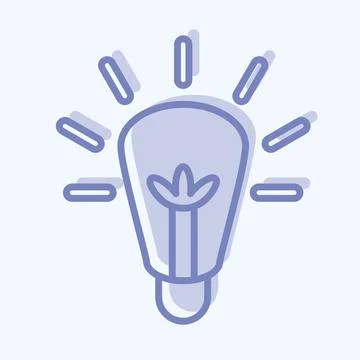 Icon Solving. related to Machine Learning symbol. two tone style. simple de.. Illustrazione stock