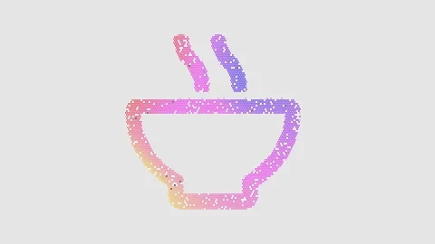 Icon soup is made up of LED square shapes that shimmer and flicker. There are Stock Footage 300453655