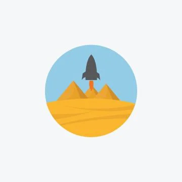 Icon on square internet button Stock Illustration
