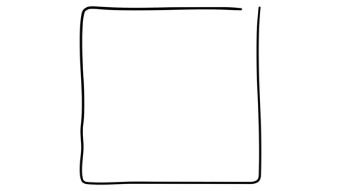 Icon Square whiteboard animation 4K footage Video stock 116573198
