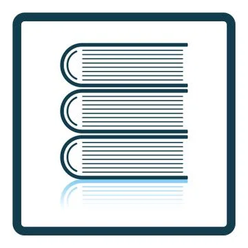 Icon of Stack of books 스톡 일러스트