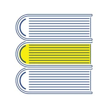 Icon of Stack of books 스톡 일러스트