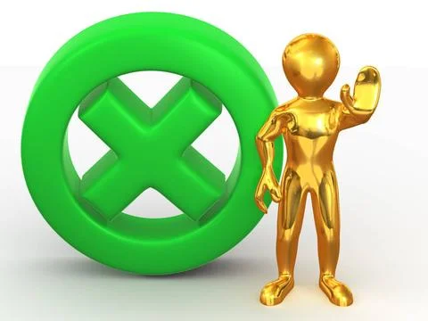 Icon Stop. 3d Icon Stop. 3d Copyright: xZoonar.com/MaksymxYemelyanovx 1543... Stock Photos