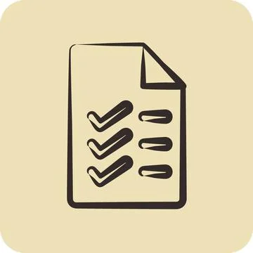 Icon Study Program. related to Education symbol. glyph style. simple design.. 스톡 일러스트