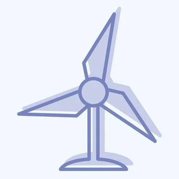 Icon Sustainable Development. related to Development symbol. two tone style Stock Illustration