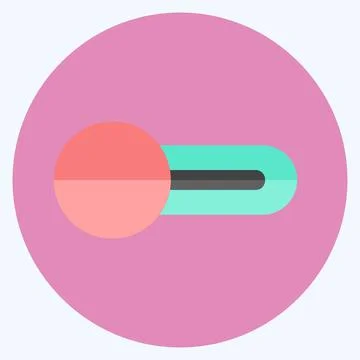 Icon Switch Off. suitable for web interface symbol. flat style. simple design Stock Illustration