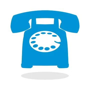 Icon of a telephone Stock Illustration