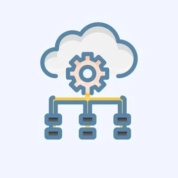 Icon Temporal Difference. related to Machine Learning symbol. doodle style... イラスト素材