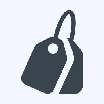 Icon Textile Sample - Glyph Style,Simple illustration,Editable stroke Ilustración de archivo