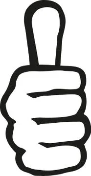 Icon thumbs up Stock Illustration