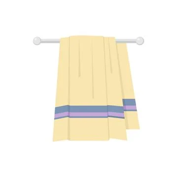 Icon towels 库存插图