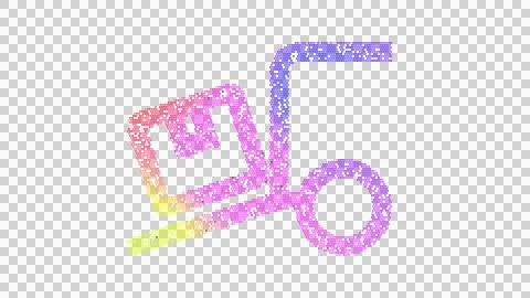 Icon truck loading is made up of LED square shapes. There are bright diodes and Stock Illustration