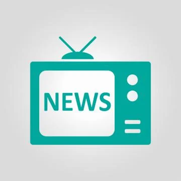 Icon of tv Stock Illustration