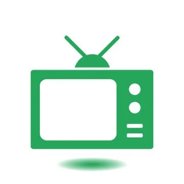 Icon of tv Stock Illustration