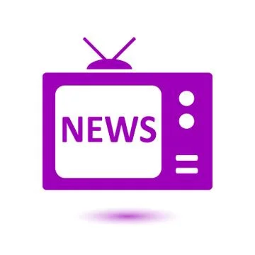 Icon of tv. Stock Illustration