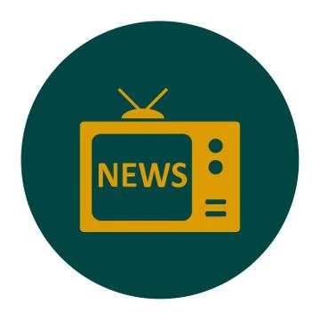 Icon of tv. Stock Illustration