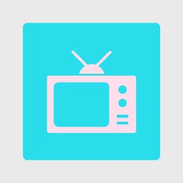Icon of tv. Stock Illustration