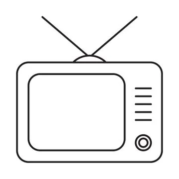 Icon TV Stock Illustration