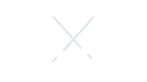 Icon of two crossed swords, symbolizing conflict or combat, set against a s.. Stock Footage 333606921