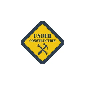 Icon of Under construction Stock Illustration