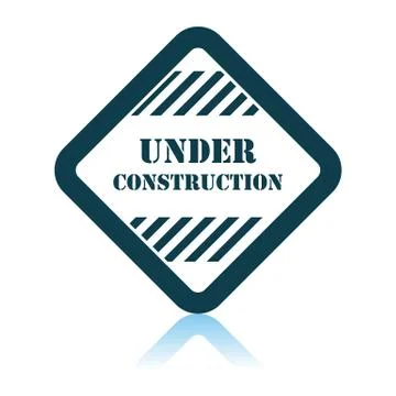 Icon Of Under Construction Stock Illustration