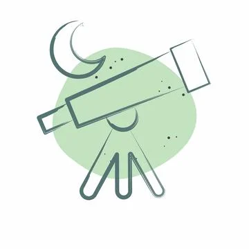 Icon Unique Ideas. related to Creative Concept symbol. Color Spot Style. si.. Illustrazione stock