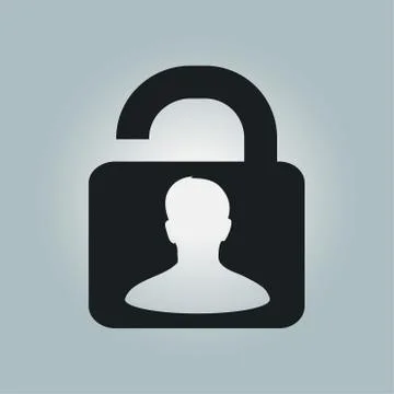 Icon of unlock Stock Illustration