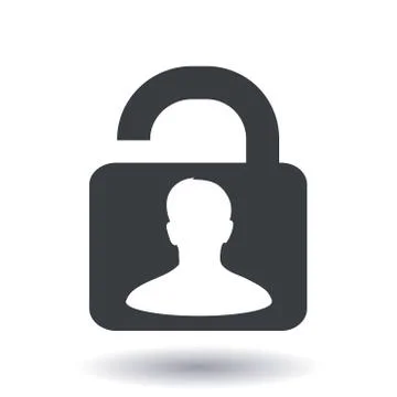 Icon of unlock Stock Illustration