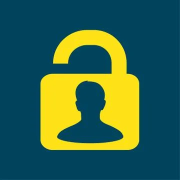 Icon of unlock Stock Illustration
