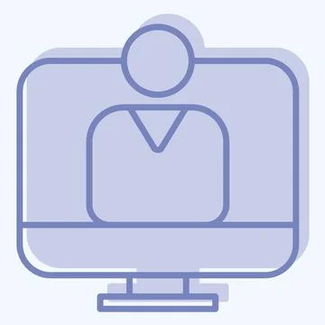 Icon user Acceptance Test. related to Business Analysis symbol. two tone st.. Stock Illustration