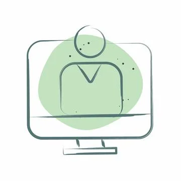 Icon user Acceptance Test. related to Business Analysis symbol. Color Spot .. Stock-Illustration