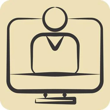 Icon user Acceptance Test. related to Business Analysis symbol. hand drawn .. Stock-Illustration