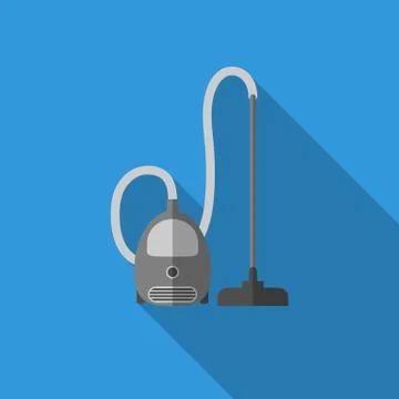 Icon of vacuum cleaner Stock Illustration