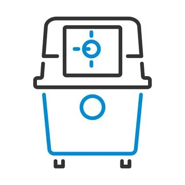 Icon Of Vacuum Cleaner Stock Illustration