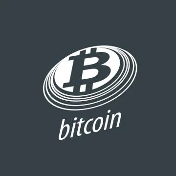 Icon vector bitcoin Stock Illustration