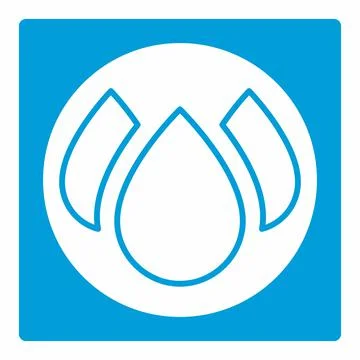 Icon Vector of Blood-2 - White Moon Style Stock Illustration