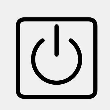 On-off icon. vector illustration Stock Illustration